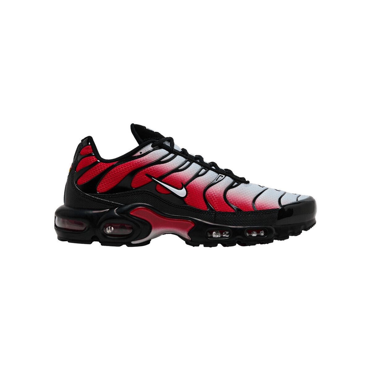 Nike  Air Max Plus Pure Platinum University Red Black White  Červená
