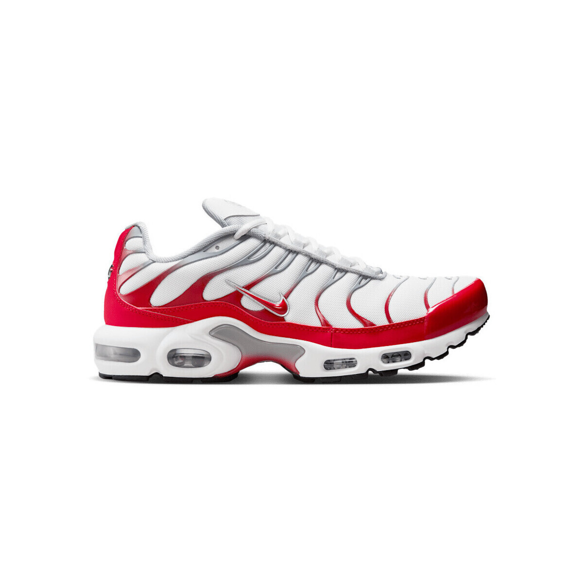 Nike  Air Max Plus White University Red  Červená