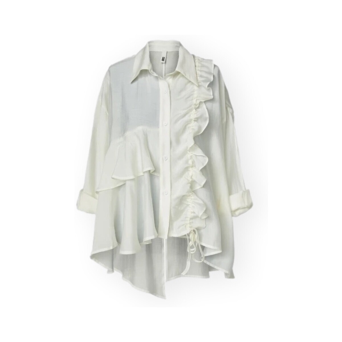 Wendy Trendy  Shirt 240723 - White  Bílá