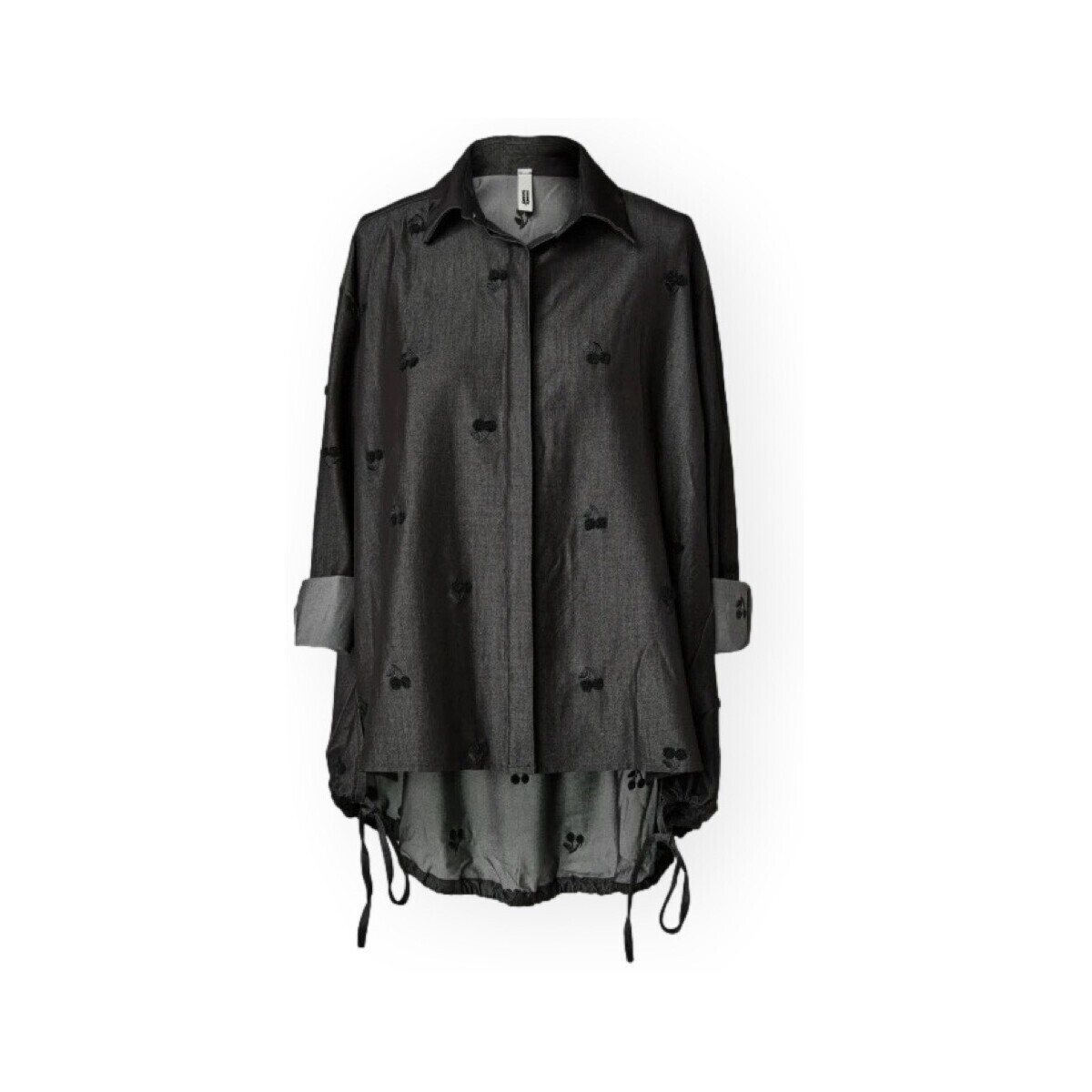 Wendy Trendy  Shirt 240663 - Dark Grey  Šedá