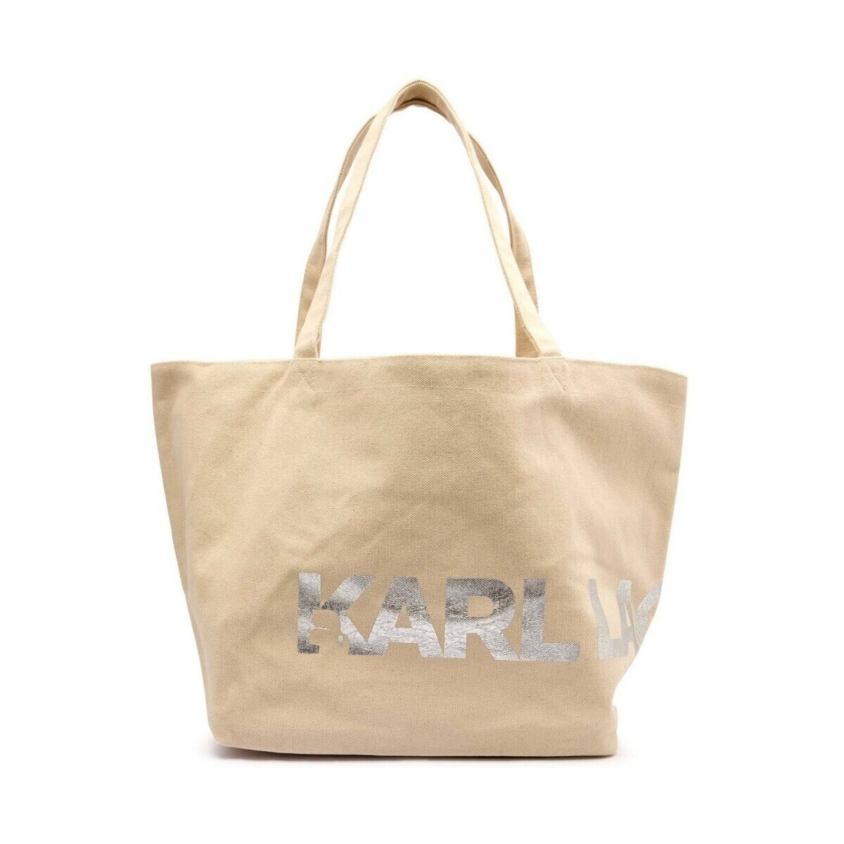 Karl Lagerfeld  A1W50060 K ESSENTIAL BIG LOGO SHOPP  Béžová