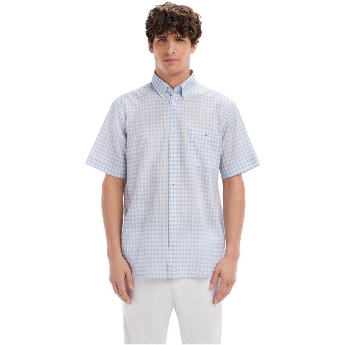 Eden Park  E25CHECC0038  Modrá