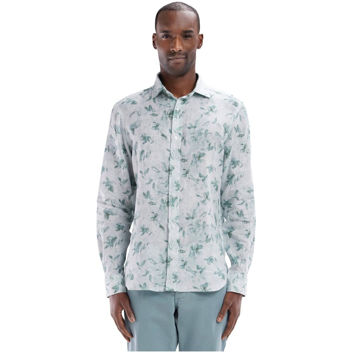 Eden Park  E25CHECL0065  Zelená