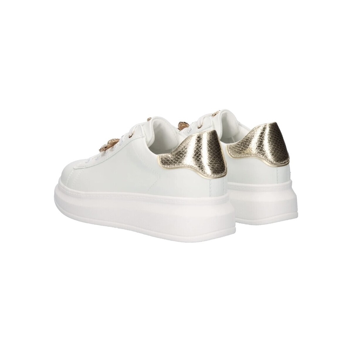 Exé Shoes  EXÉ Sneakers 66-51EX541 - White/Gold  Zlatá