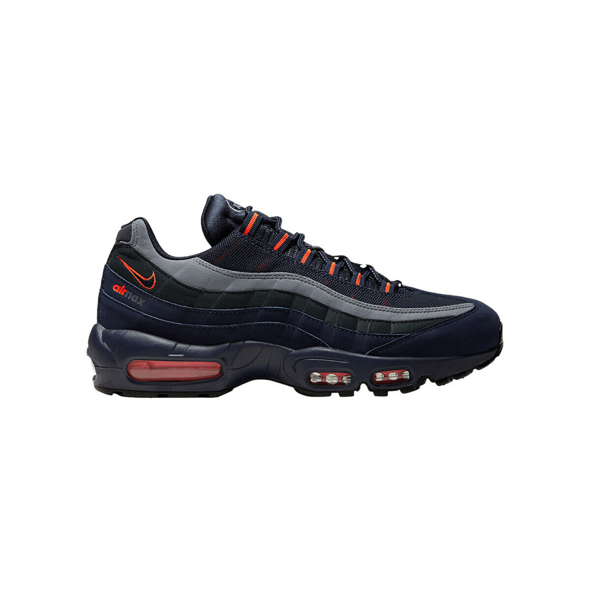 Nike  Air Max 95 Logo Navy Orange  Černá