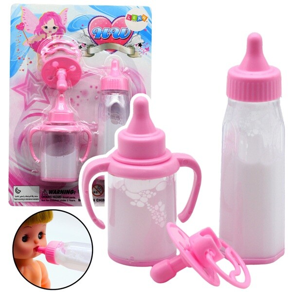 Souprava pro miminka: magické láhve s mlékem a dudlík