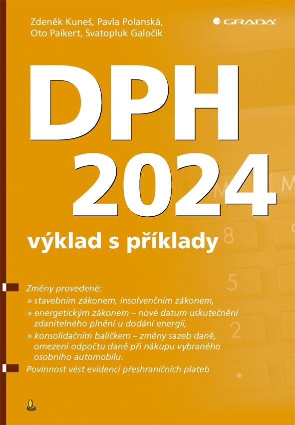 Kniha: DPH 2024 - výklad s příklady od Kuneš Zdeněk