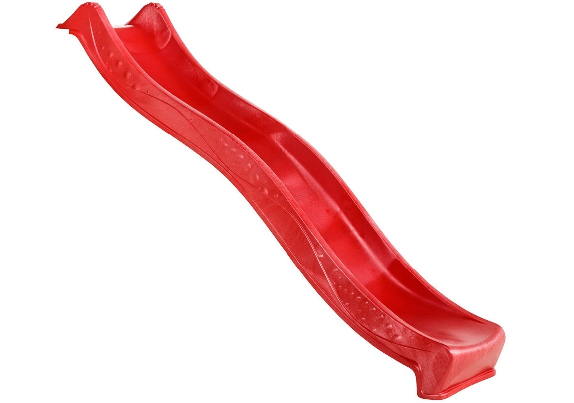 Skluzavka s přípojkou na vodu červená 2,20 m