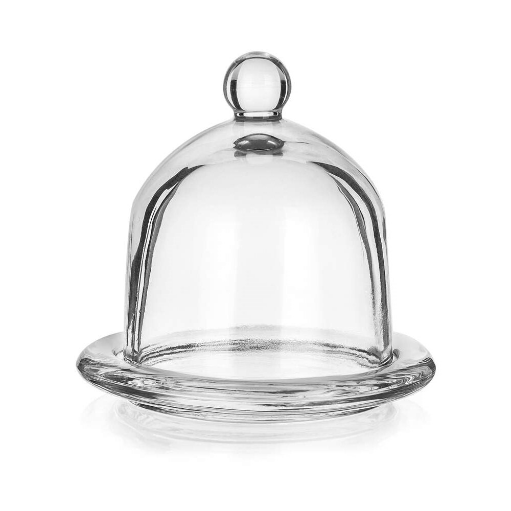 BANQUET Dóza sklo s poklopem na citron/syrečník ¤9,5cm  LIMON