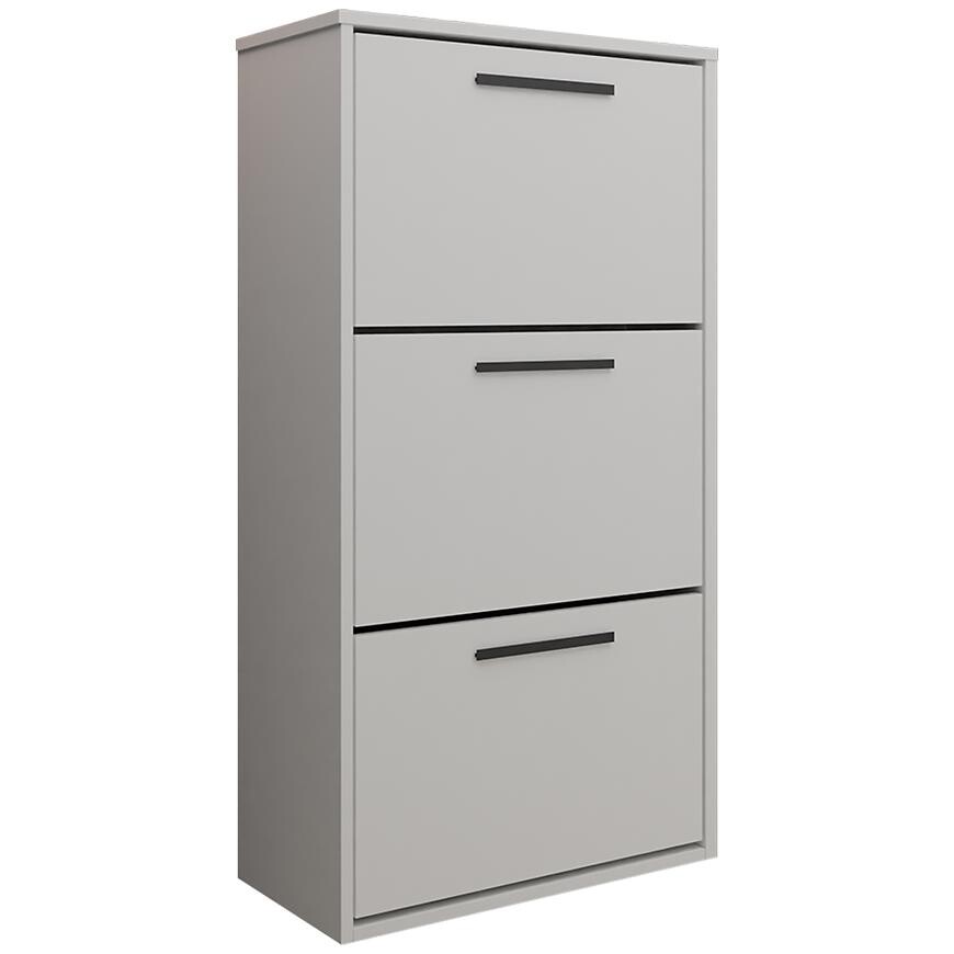 Botník Asper závěsný bílý/bílý