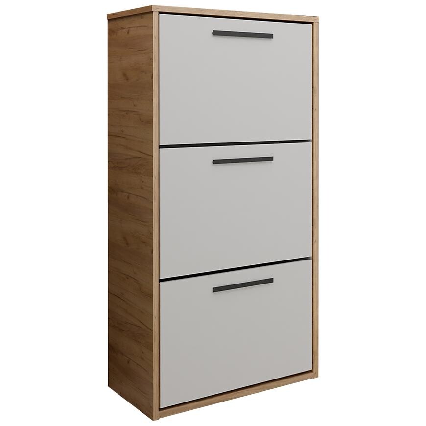 Botník Asper závěsný bílý/Craft