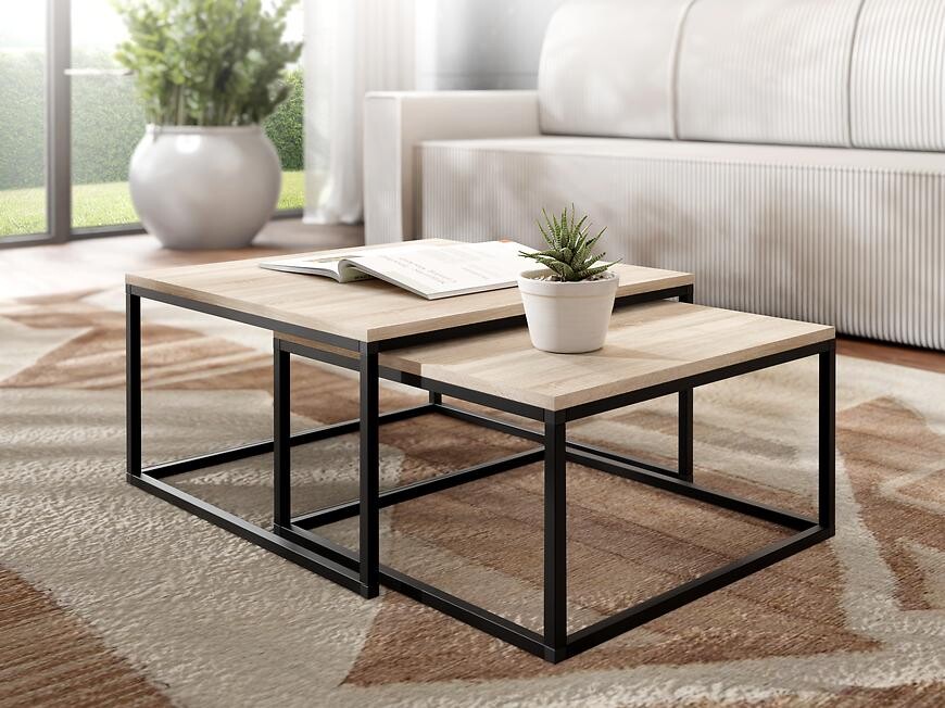 Konferenční stolek Loftiko Dub Sonoma