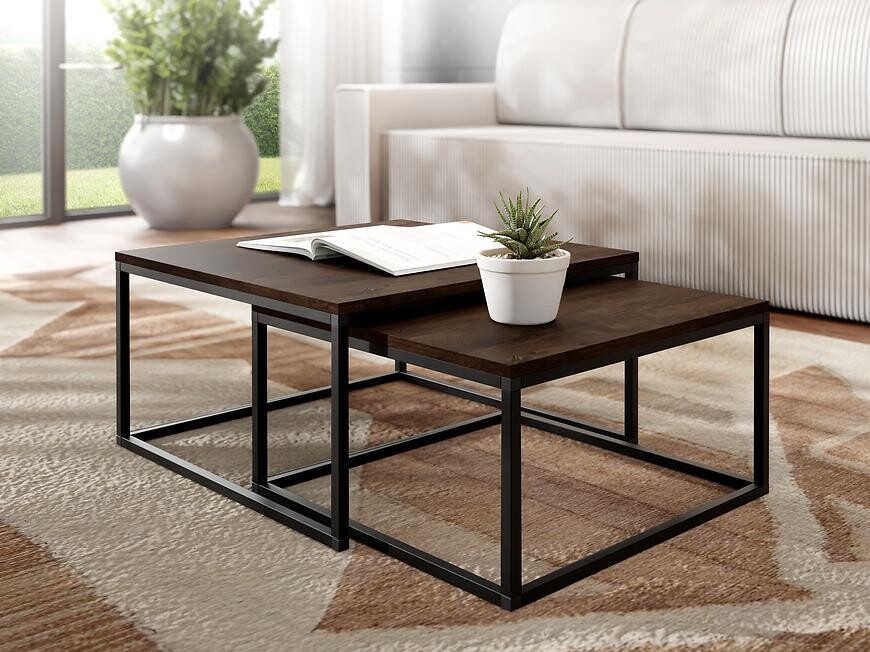 Konferenční stolek Loftiko jasan tmavý