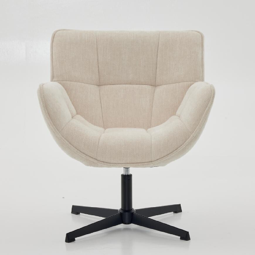 Křeslo Ambra šedá béžová