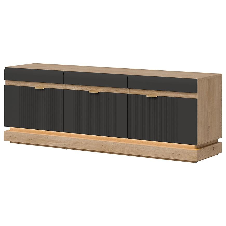 Tv stolek Milton ML01 dub crem torro antracit