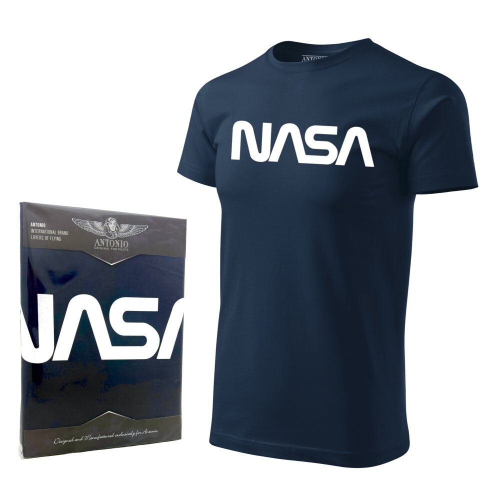 Triko Antonio logo NASA - navy, S