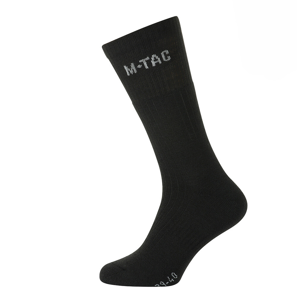 Ponožky zimní M-Tac Winter Wool - černé, 44-46