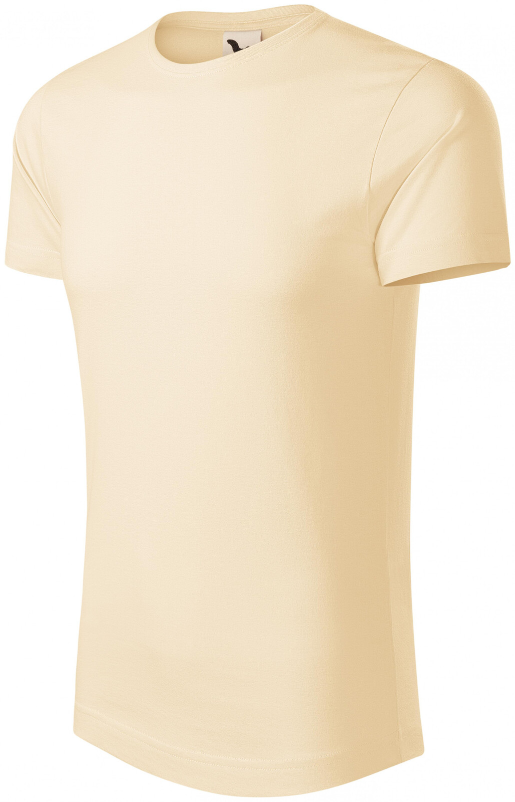 Pánské triko, organická bavlna, mandlová, S