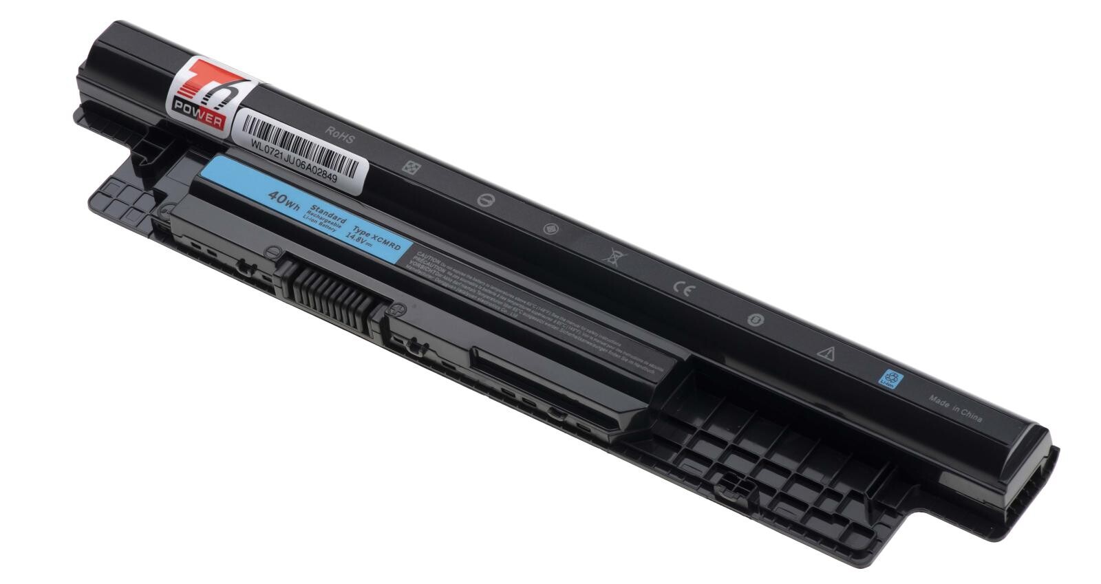 Baterie T6 Power Dell Latitude 3440, 3540, Inspiron 14, 15, 17, Vostro 2421, 2600mAh, 38Wh, 4cell