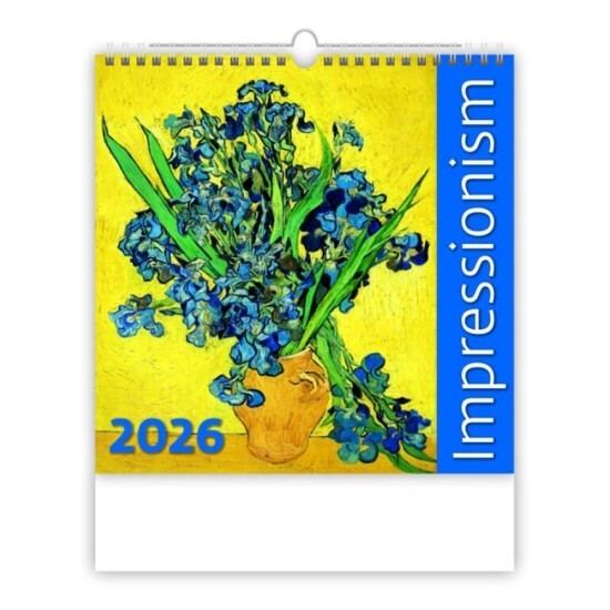 Helma 365 Nástěnný kalendář 2026 - Impressionism - N170-26 - Helma 365 Umění Umění 5