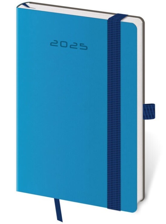 Helma 365 Týdenní diář kapesní - Flexies - modrá - DF436-2-26