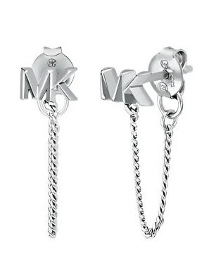 Michael Kors Fashion stříbrné visací náušnice Premium MKC1782040