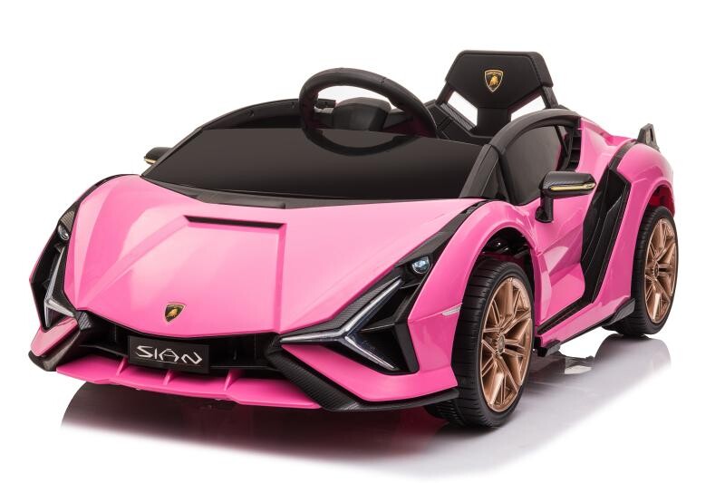 ELJET Dětské elektrické auto Lamborghini Sian růžový/pink