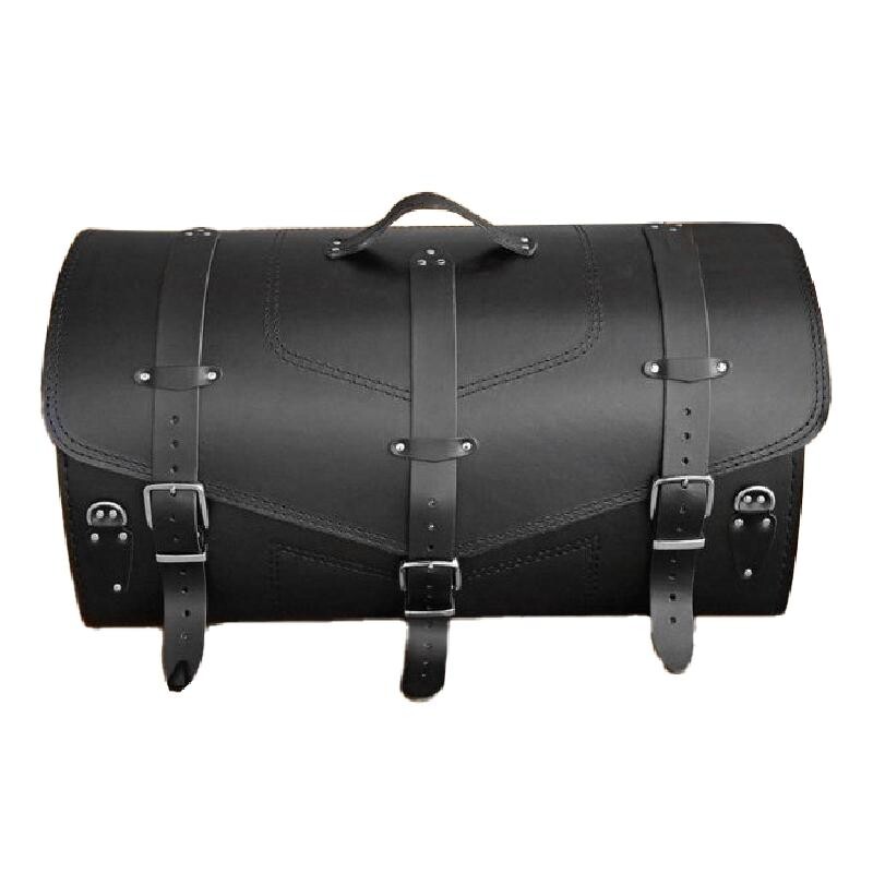 RSA Kožená brašna se zámkem K182 černá 57 l