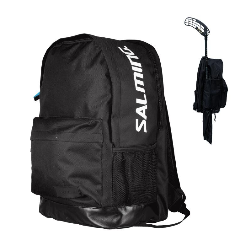 Salming Backpack with stick holder Black
