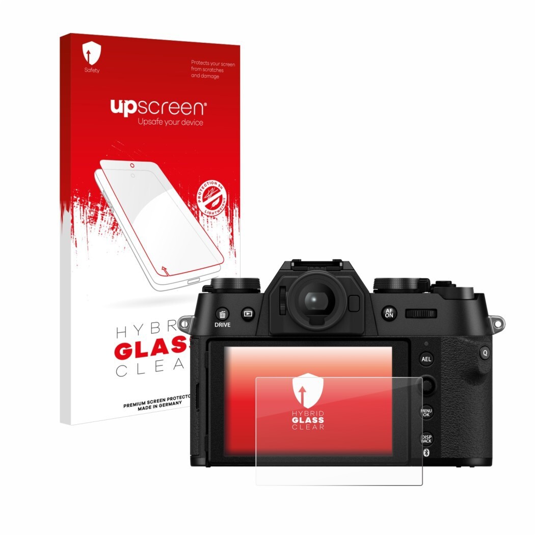 Ochranné sklo upscreen Hybrid Glass Clear Premium Glass Screen Protector for Fujifilm X-T50