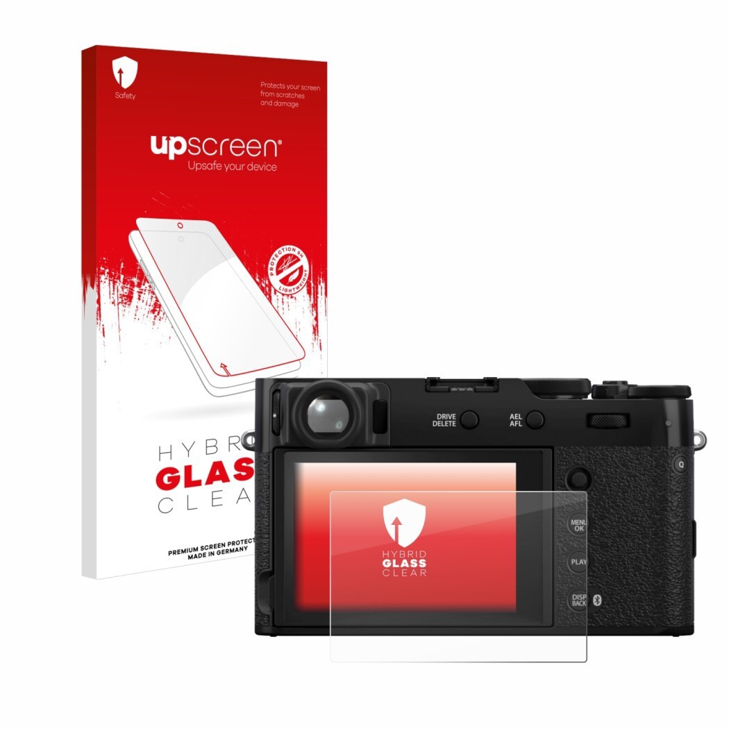 Ochranné sklo upscreen Hybrid Glass Clear Premium Glass Screen Protector for Fujifilm X100VI