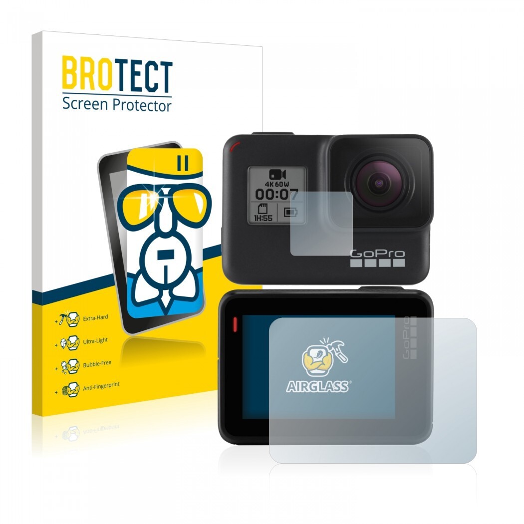 Ochranná fólie BROTECT AirGlass Glass Screen Protector for GoPro Hero 7 Black
