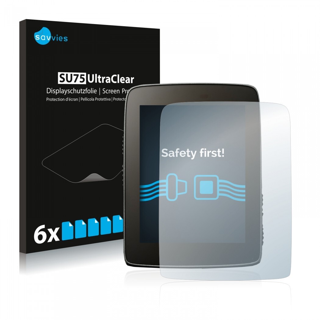 Ochranné fólie 6x Savvies Screen Protector for Hammerhead Karoo