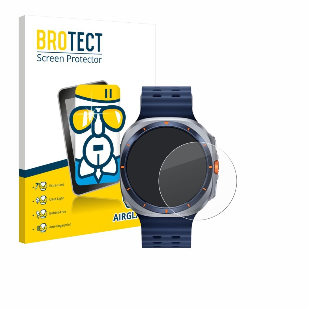 Ochranná fólie BROTECT AirGlass Glass Screen Protector for Samsung Galaxy Watch Ultra 2 (47 mm)