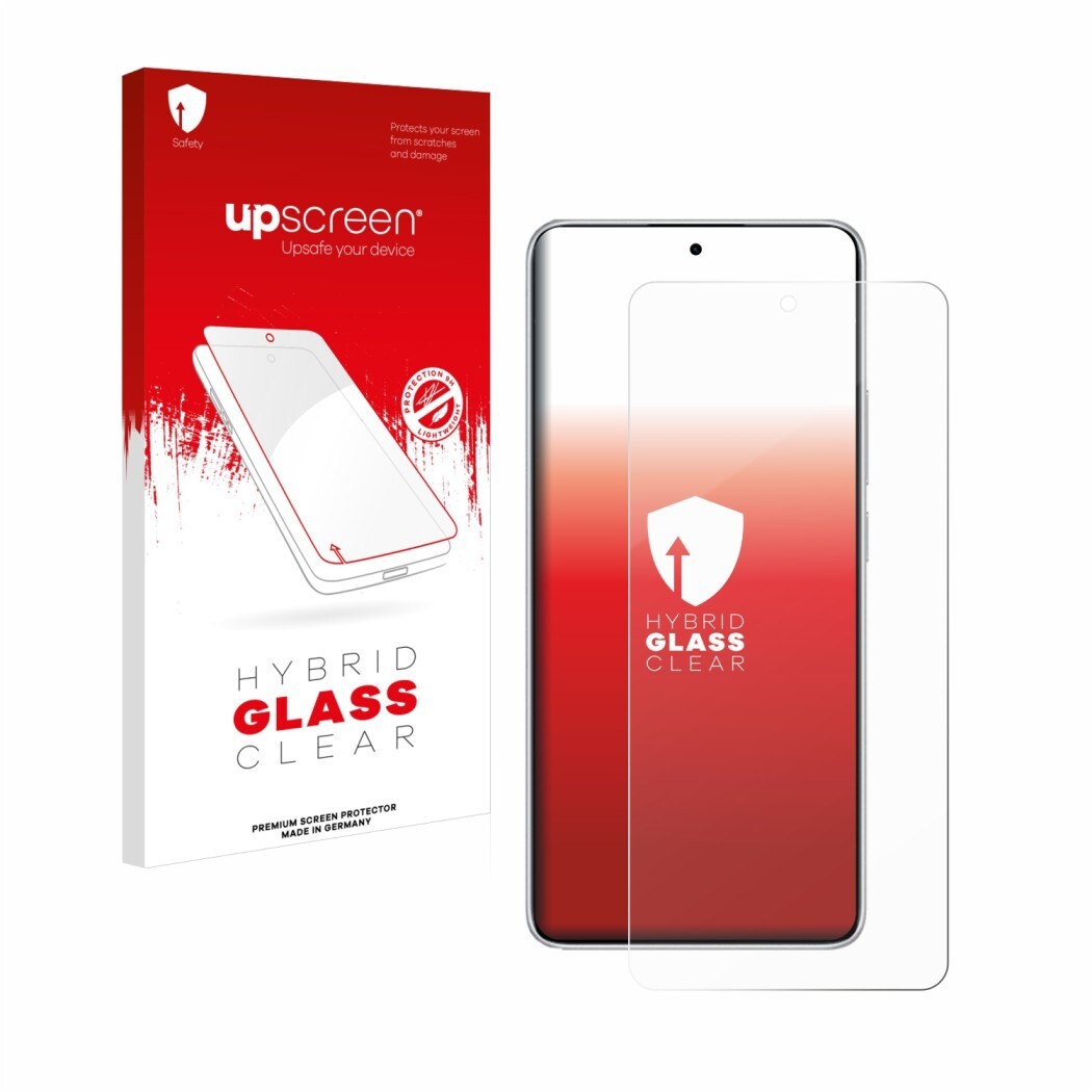 Ochranné sklo upscreen Hybrid Glass Clear Premium Glass Screen Protector for Xiaomi Redmi Note 14