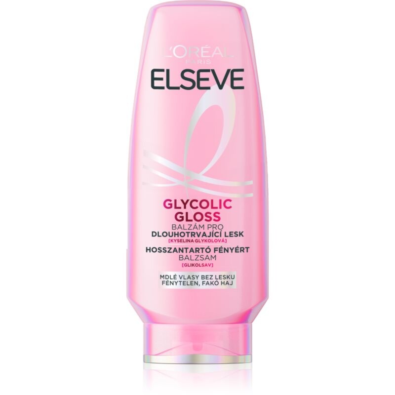 L’Oréal Paris Elseve Glycolic Gloss balzám na vlasy pro lesk 200 ml