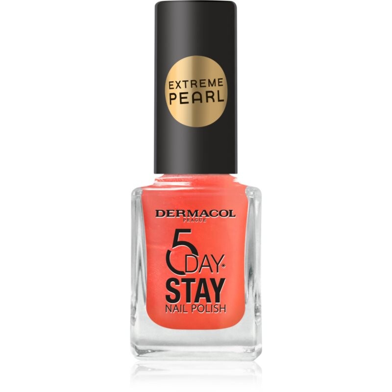 Dermacol 5 Day Stay Extreme Pearl lak na nehty s perleťovým leskem odstín 3 11 ml