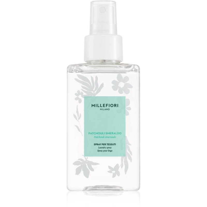 Millefiori Milano Laundry Patchouli Smeraldo vůně do prádla sprej 100 ml