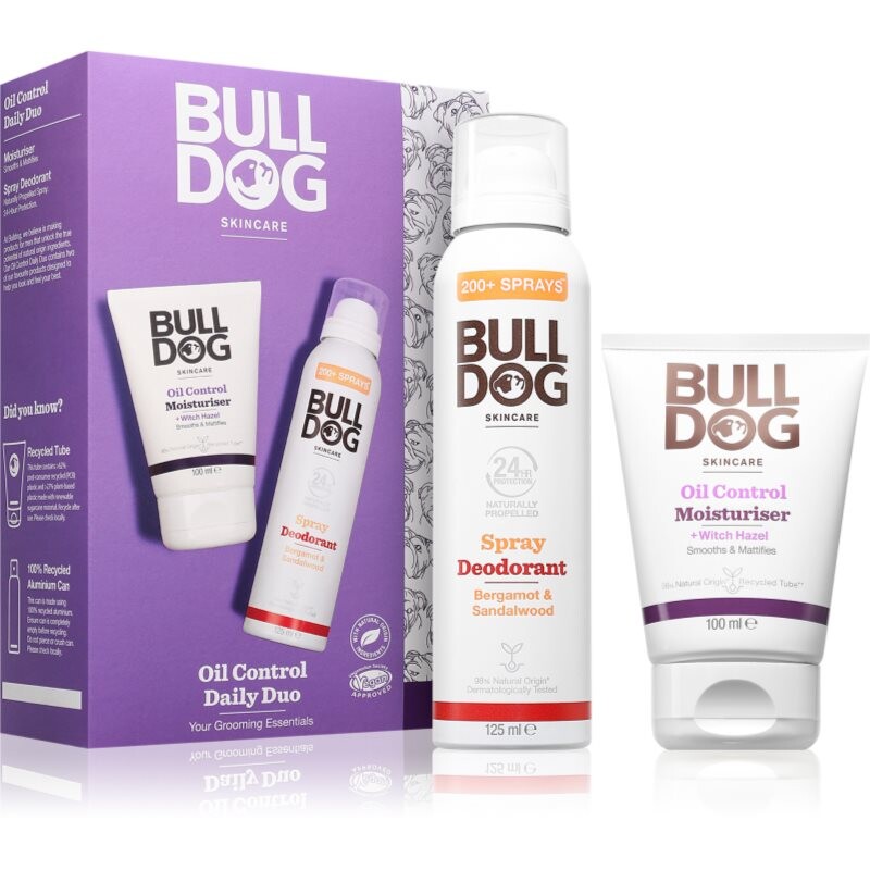 Bulldog Oil Control Daily Duo dárková sada pro muže
