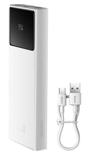 Powerbanka Baseus Star-Lord 10000mAh, 22,5W bílá