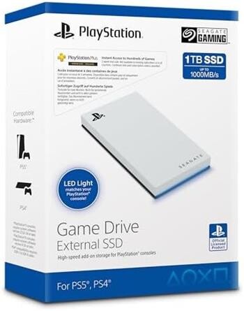 Seagate Game Drive External SSD for PlayStation® 1TB 2.5SE USB 3.1 C