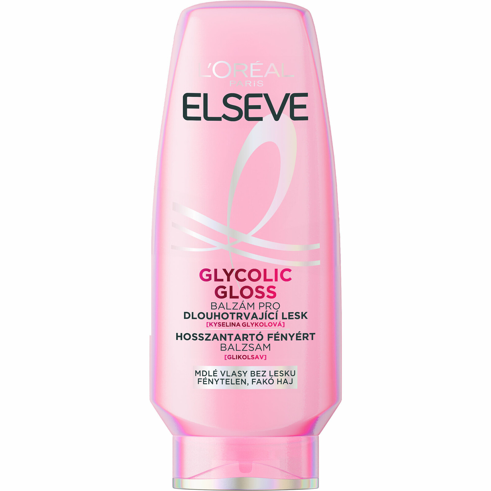 L'Oréal Paris Balzám pro dlouhotrvající lesk vlasů Elseve Glycolic Gloss (Balsam) 300 ml