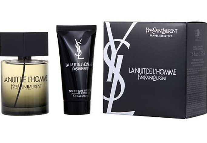 Yves Saint Laurent La Nuit De L' Homme - EDT 100 ml + sprchový gel 50 ml
