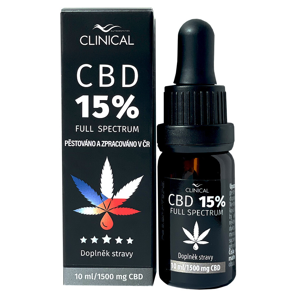 Clinical CBD 15% 1500 mg Full Spectrum 10 ml
