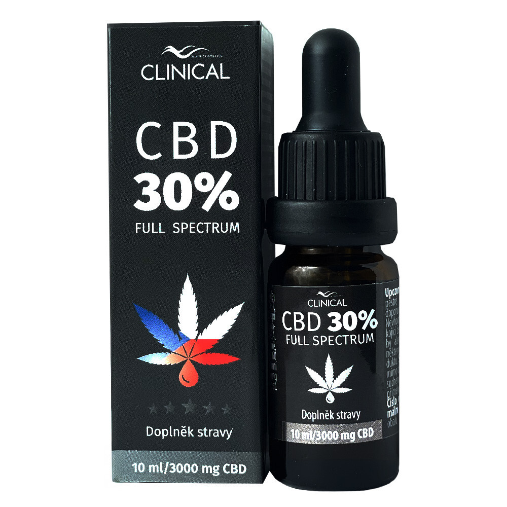Clinical CBD 30% Full Spectrum 3000 mg 10 ml