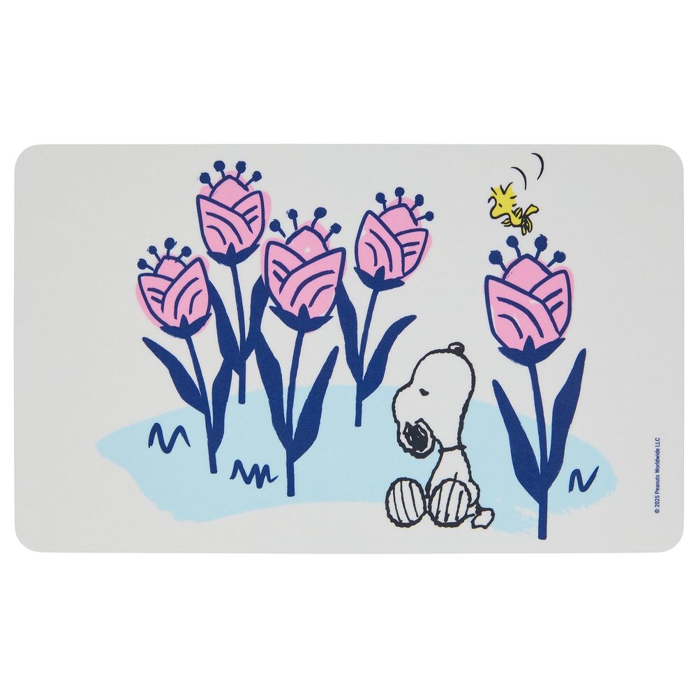 PEANUTS Snídaňové prkénko květiny