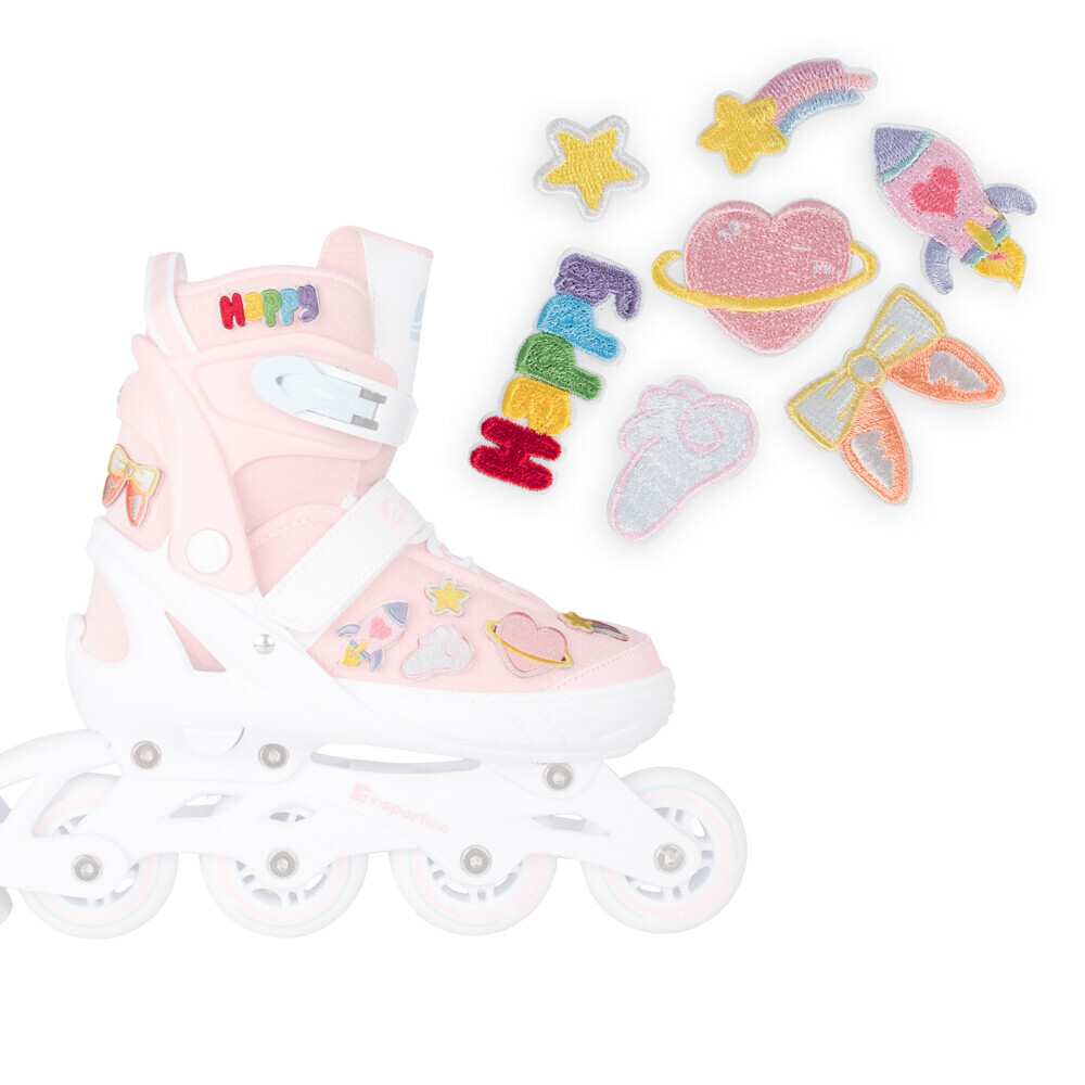 inSPORTline Balení náhradních odznaků pro brusle Labelo, 14 ks