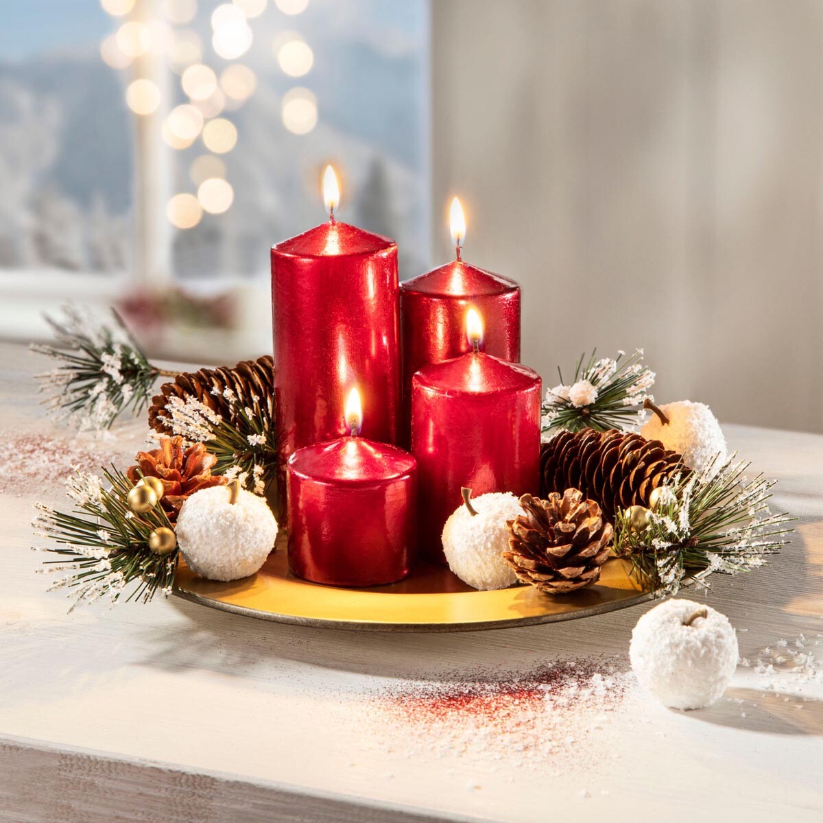 Weltbild Dekorační sada se svíčkami Vánoční tradice