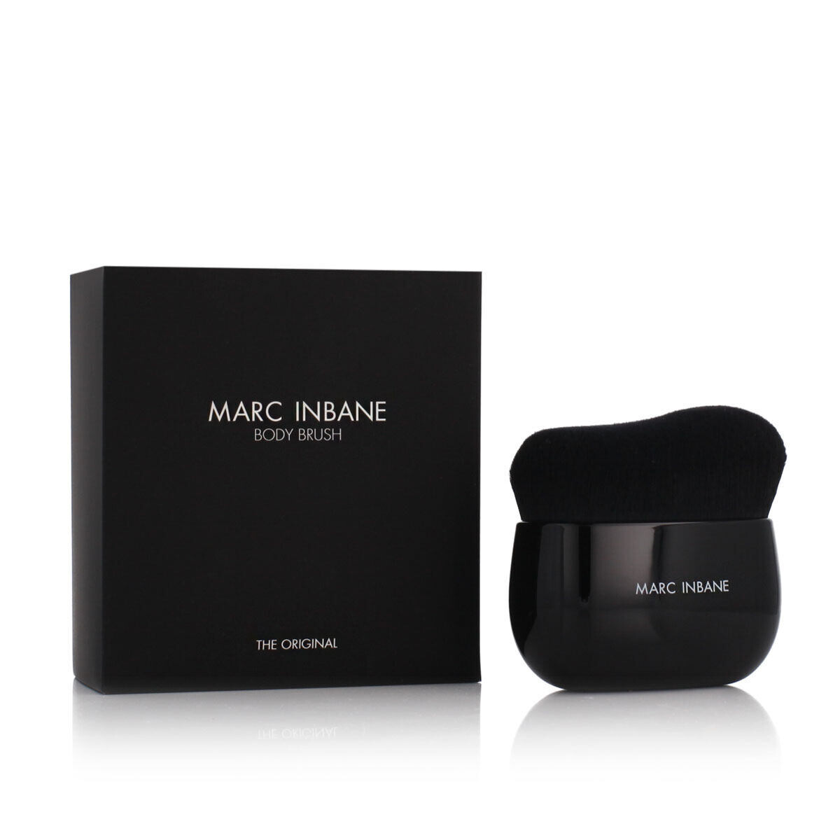 Marc Inbane Body Brush tělový kartáč pro snazší nanášení opalovacích přípravků odstín černá