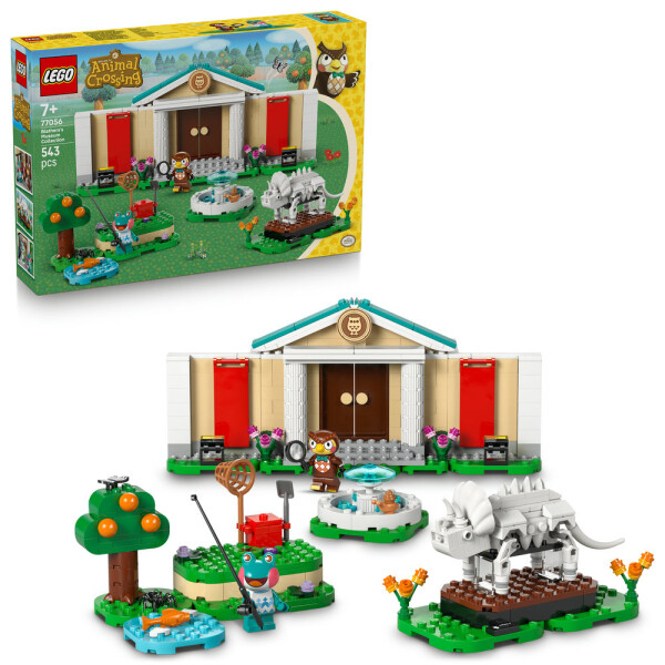 LEGO® Animal Crossing™ 77056 Blathers a jeho muzejní sbírka